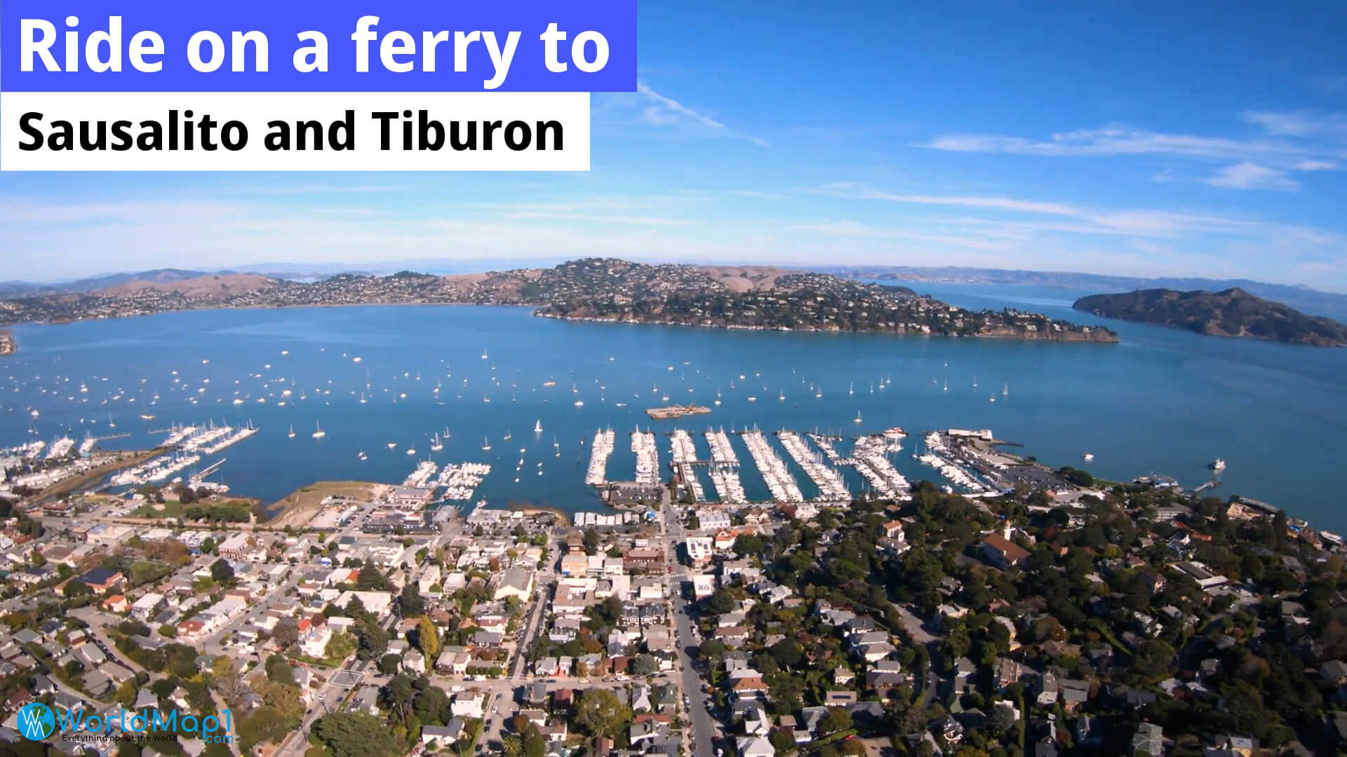 Ride on a Ferry to Sausalito and Tiburon